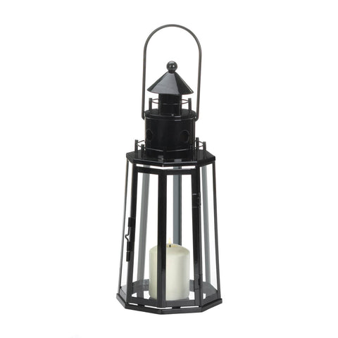 Black Lighthouse Lantern - Distinctive Merchandise