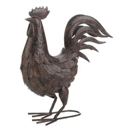 Brown Rooster Decoration - Distinctive Merchandise