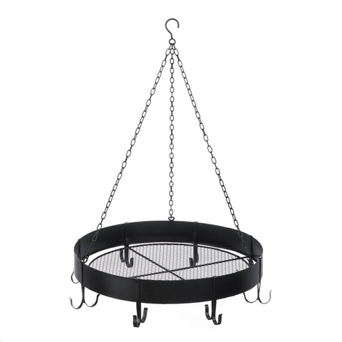 Round Hanging Pot Rack - Distinctive Merchandise