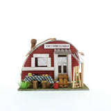 Red Trailer Birdhouse - Distinctive Merchandise