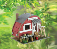 Red Trailer Birdhouse - Distinctive Merchandise