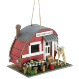 Red Trailer Birdhouse - Distinctive Merchandise