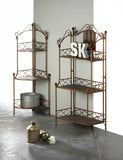 Rustic Corner Baker’s Rack - Distinctive Merchandise