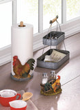 Country Rooster Paper Towel Holder - Distinctive Merchandise