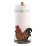 Country Rooster Paper Towel Holder - Distinctive Merchandise