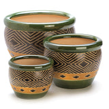 Jade Planter Trio - Distinctive Merchandise