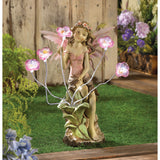 Peony Fairy Solar Statue - Distinctive Merchandise