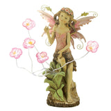 Peony Fairy Solar Statue - Distinctive Merchandise
