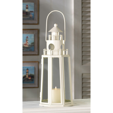 Lighthouse Candle Lantern - Distinctive Merchandise