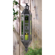 Emerald Serenity Hanging Lamp - Distinctive Merchandise