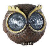 Large Solar Owl Figurine