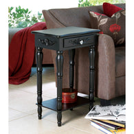 Colonial Carved Side Table - Distinctive Merchandise