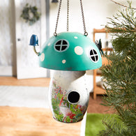 Green Mushroom Birdhouse