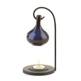 Cobalt Blue Tear Drop Oil Warmer - Distinctive Merchandise