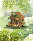 Woodland Cabin Birdhouse - Distinctive Merchandise
