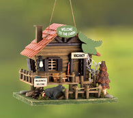 Woodland Cabin Birdhouse - Distinctive Merchandise