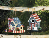 Patriotic Birdhouse - Distinctive Merchandise