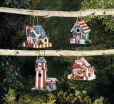 Patriotic Birdhouse - Distinctive Merchandise