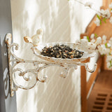 Wall Mounted Large Cast Iron Bird Feeder