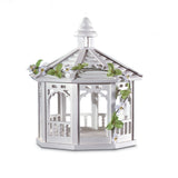 White Gazebo Bird Feeder - Distinctive Merchandise