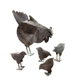 Hen With Chicks Sculpture - Distinctive Merchandise