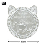 You Are Always In Our Hearts - Cat Memorial Stepping Stone