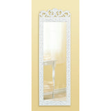 Elegant White Wall Mirror - Distinctive Merchandise