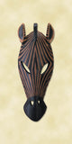 Zebra Mask Wall Plaque - Distinctive Merchandise