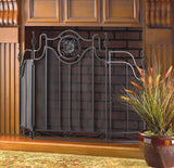 Tuscan-Design Fireplace Screen - Distinctive Merchandise