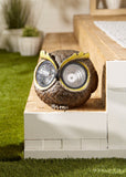 Large Solar Owl Figurine