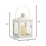 Small White Lantern - Distinctive Merchandise