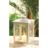 Large White Lantern - Distinctive Merchandise