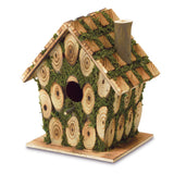 Moss-Edged Birdhouse - Distinctive Merchandise