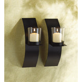 Mod-Art Candle Sconce Duo - Distinctive Merchandise