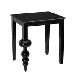 Milan Black Accent Table