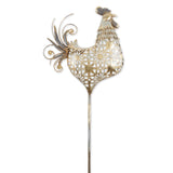 Rooster Garden Stake