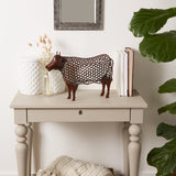 Chicken Wire Cow Sculpture