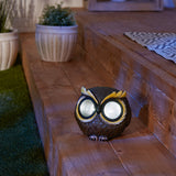 Medium Solar Owl Figurine