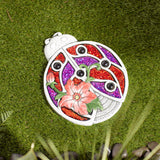 Bejeweled Ladybug Stepping Stone