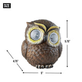 Solar Owl Figurine