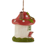 Mushroom Cottage Birdhouse