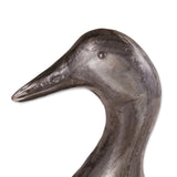 Galvanized Duck Sculpture