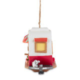 Red And White Camper Birdhouse