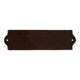 Welcome Cast Iron Sign