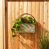 Rectangle Galvanized Wall Planter