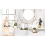 Hanging Plant Holder With Rectangle Base