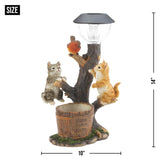 Climbing Cats Solar Light