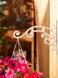 Swirl Cast Iron Planter Bracket