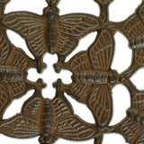 Butterfly Design Cast Iron Stepping Stone