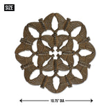 Butterfly Design Cast Iron Stepping Stone